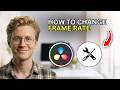 How to Change Frame Rate in DaVinci Resolve - Easy Guide 2026
