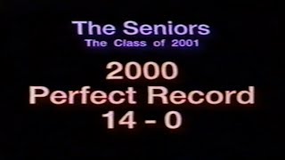 2000 Morgantown High School Football Highlight Tape - Not On This Friday