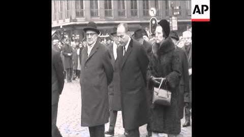 SYND 29 2 68 BELGIAN MINISTER OF STATE FUNERAL