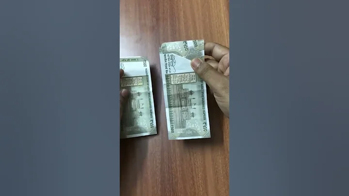 Printing Mistake by RBI - Funny Currency Note dispensed by ATM. - DayDayNews
