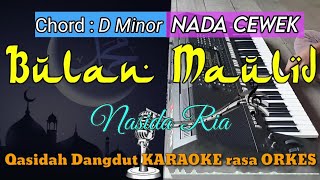 BULAN MAULID - Nasida Ria Qasidah Dangdut KARAOKE rasa ORKES Yamaha PSR S970