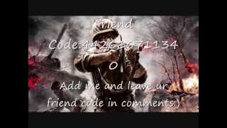 Wii Friend Code Exchange for Call of Duty World at War(Wii)