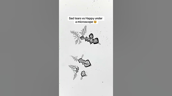 Sad tears vs Happy tears