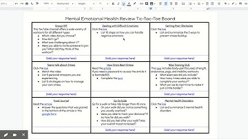 MEH Tic Tac Toe - Google Docs