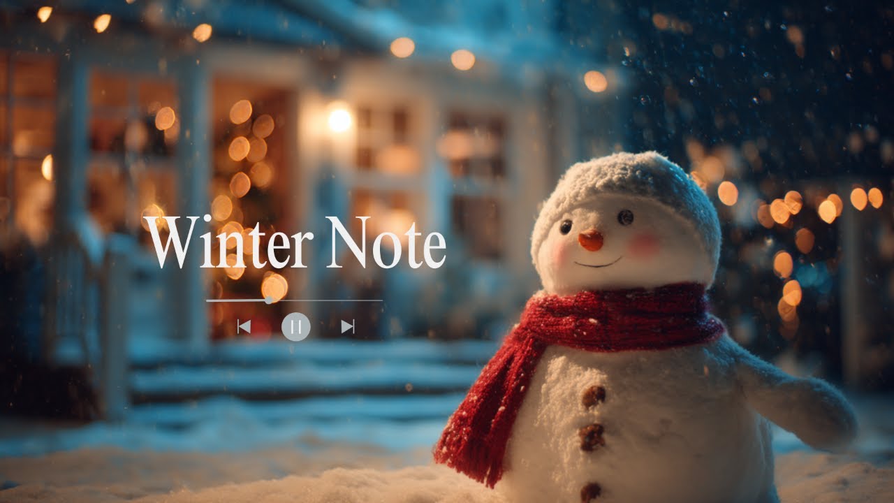 [playlist] 눈사람과 함께 듣는 포근한 윈터 재즈 | Snowman Note ⛄ - YouTube