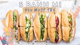 5 Must-Try BANH MI Sandwiches - Intro to Vietnamese Food | HONEYSUCKLE