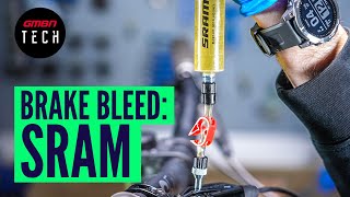 How To Bleed SRAM Hydraulic Disc Brakes