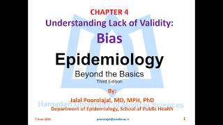 Epidemiology Beyond the Basics: Chapter 4 | Part 1
