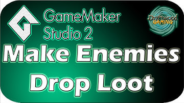 GMS 2 Tutorial - How to Make Enemies Drop Loot - GameMaker Studio 2 Tutorial