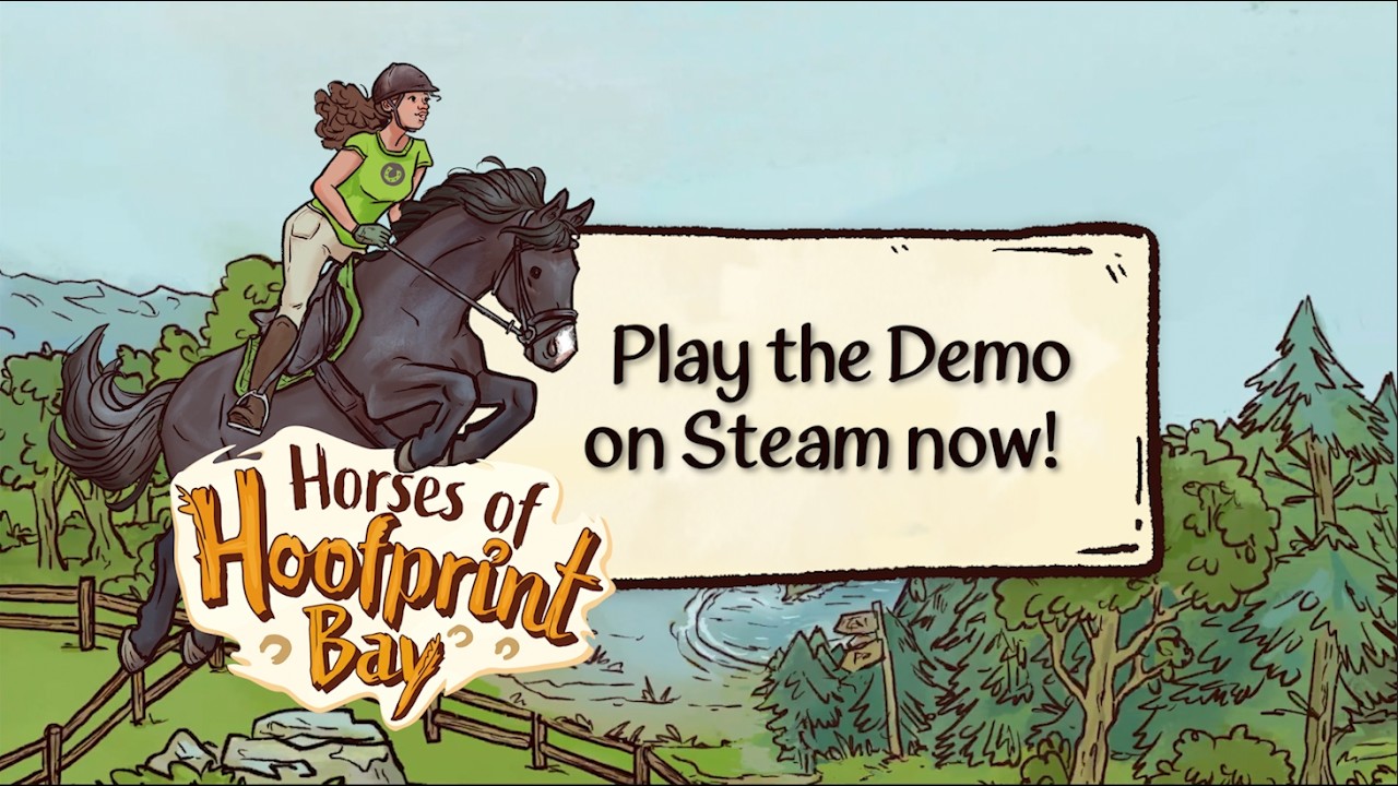 free Demo now available! Horses of Hoofprint Bay 💚🐴 Trailer