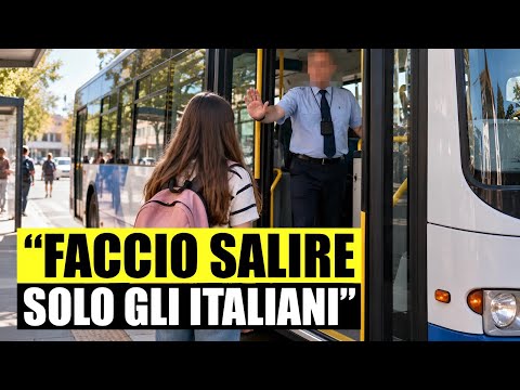 Video FACCIO SALIRE SOLO GLI ITALIANI: AUTISTA LASCIA GIÙ DAL BUS 14ENNE MAROCCHINA - FOSSANO