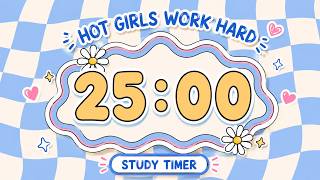 25 Minutes to Prove You Can Lock In 💅| Bloom Focus | Countdown 25 minutes timer