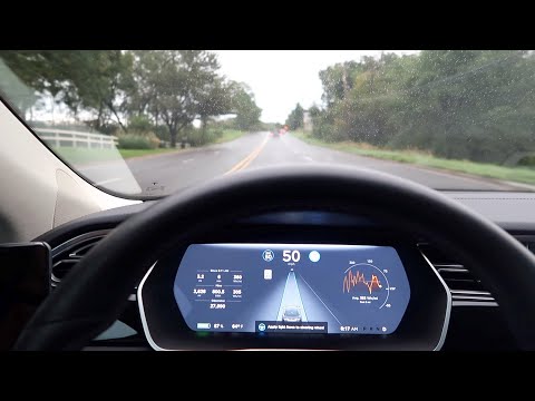 Video: Tesla Lanserer De Første Fullkjørende Autopilotfunksjonene I Kommende Versjon 9-programvare