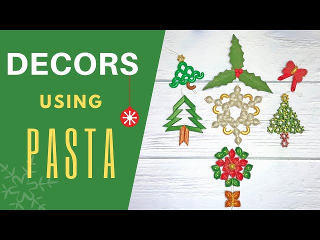 Decorazioni Natale Con Pasta Idee Creative Per Bambini Ohga