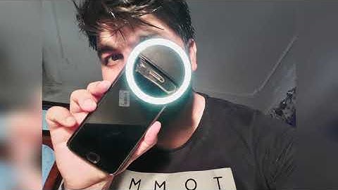 Selfie Ring Flash Light Review | Rechargeable Ring Light | In Hindi