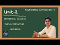 Engineering Mathematics – Partial Derivatives | Differential Calculus Unit-2 Lecture 05