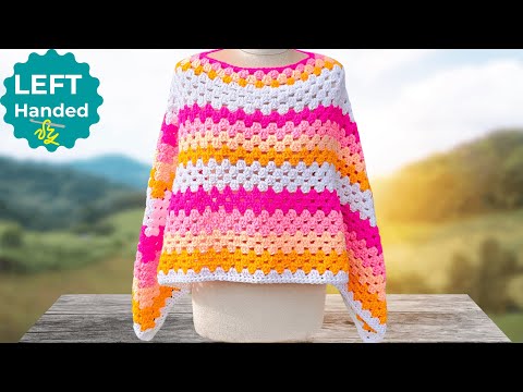 Granny Stitch Poncho