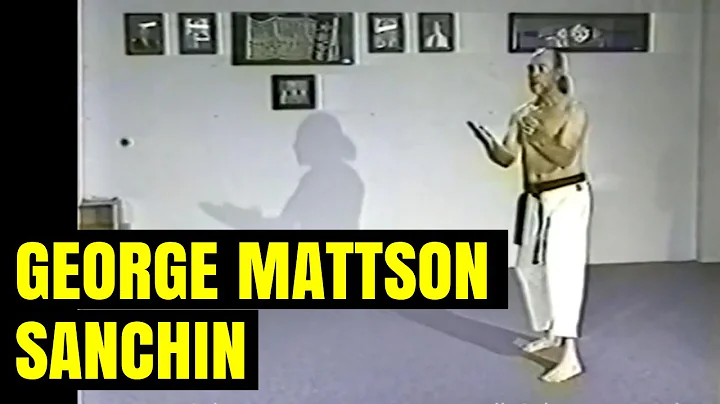Sensei George Mattson performing Uechi Ryu Sanchin