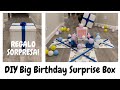 DIY BIG BIRTHDAY SURPRISE BOX| REGALO SORPRESA| GIFT BOX |