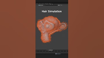 Jiggly Geonodes Hair with JiggleGen #blender #b3d #wip