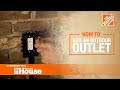 How to Install an Outdoor Outlet | The Home Depot with @This Old House