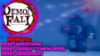 New codes in demon fall and how to reset Your you progress in demon fall!!!  