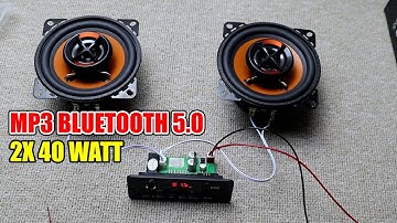 Modul mp3 bluetooth plus amplifier
