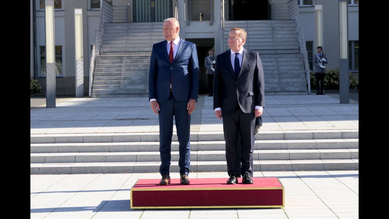 Militärische Ehren - Bosnischer Verteidigungsminister - Ehrenkompanie