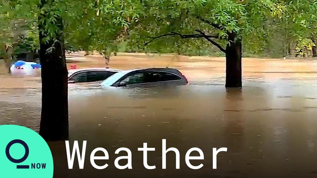 Torrential Rain Triggers Flooding In Charlotte North Carolina YouTube