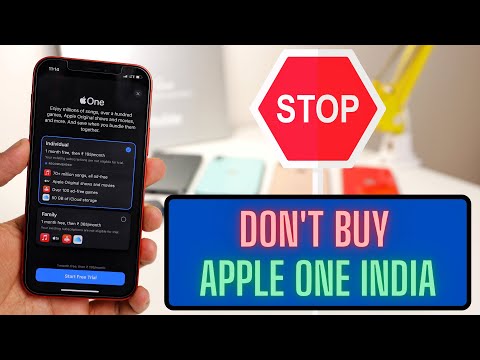 Apple One Service Launched in India | Apple One Subscription plans explained in Hindi