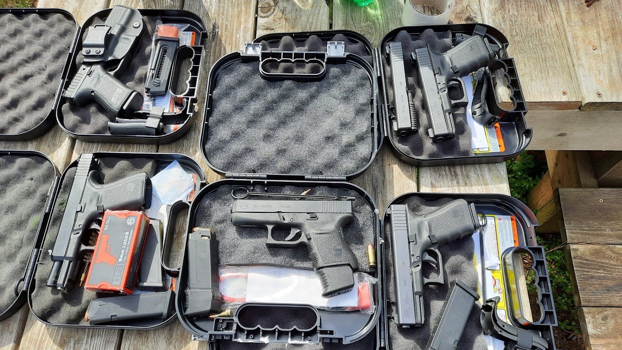 Glock 44 Vs Glock 19 Gen5 Vs Glock 23 Gen 4 Vs Glock 32 Gen 4 Glock 36 Gen 3. 22LR Vs 9mm Vs. 40 S&W