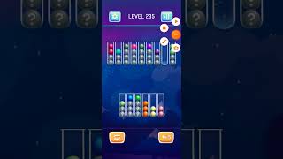 How to complete 235  Level ball sort puzzle color sort Game Latest tricks 2023