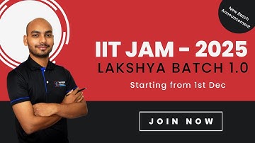 New Batch Announcement | JAM 2025 | Lakshya Batch | Supremum Classes