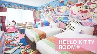 A Meow-velous Hotel Stay in a Hello Kitty Room! (Shinjuku, Tokyo, Japan) screenshot 1