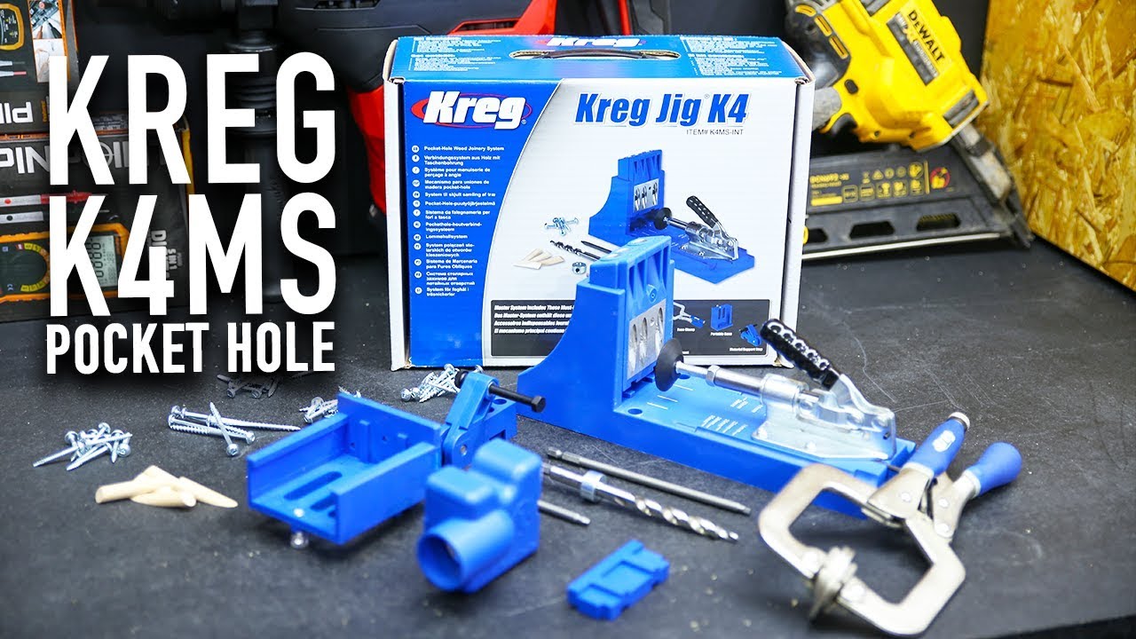 Kreg Jig K4 Pocket Hole Joint Starter Tool Kit