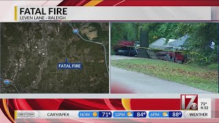 Fatal house fire under investigation in Raleigh