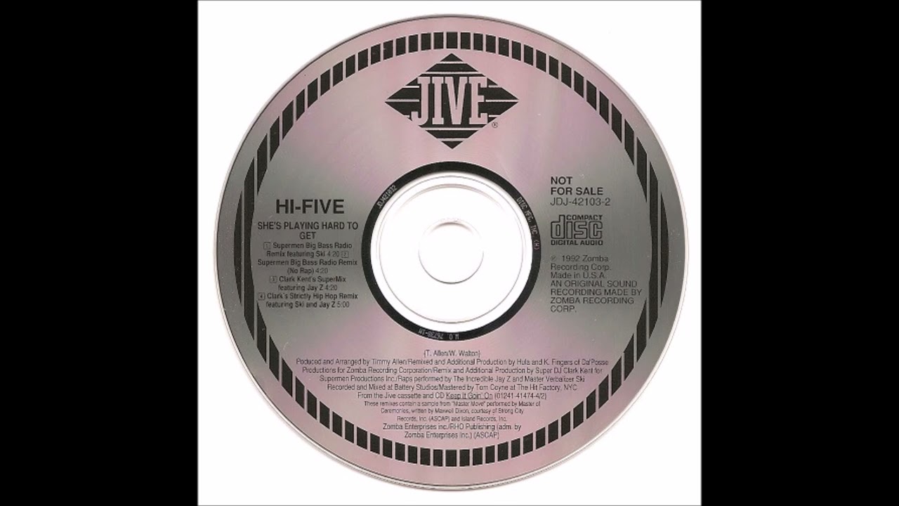 Hi-Five - She's Playin' Hard To Get (Clark Kent's Super Mix) - YouTube