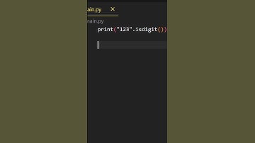 Check if string is only digits in Python  #coding #python #programming