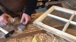 Wood Repair Knot Filler - How to repair a broken window