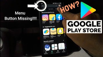 Google Play Store New Update | Menu Button Missing!!? | March 2021 Update