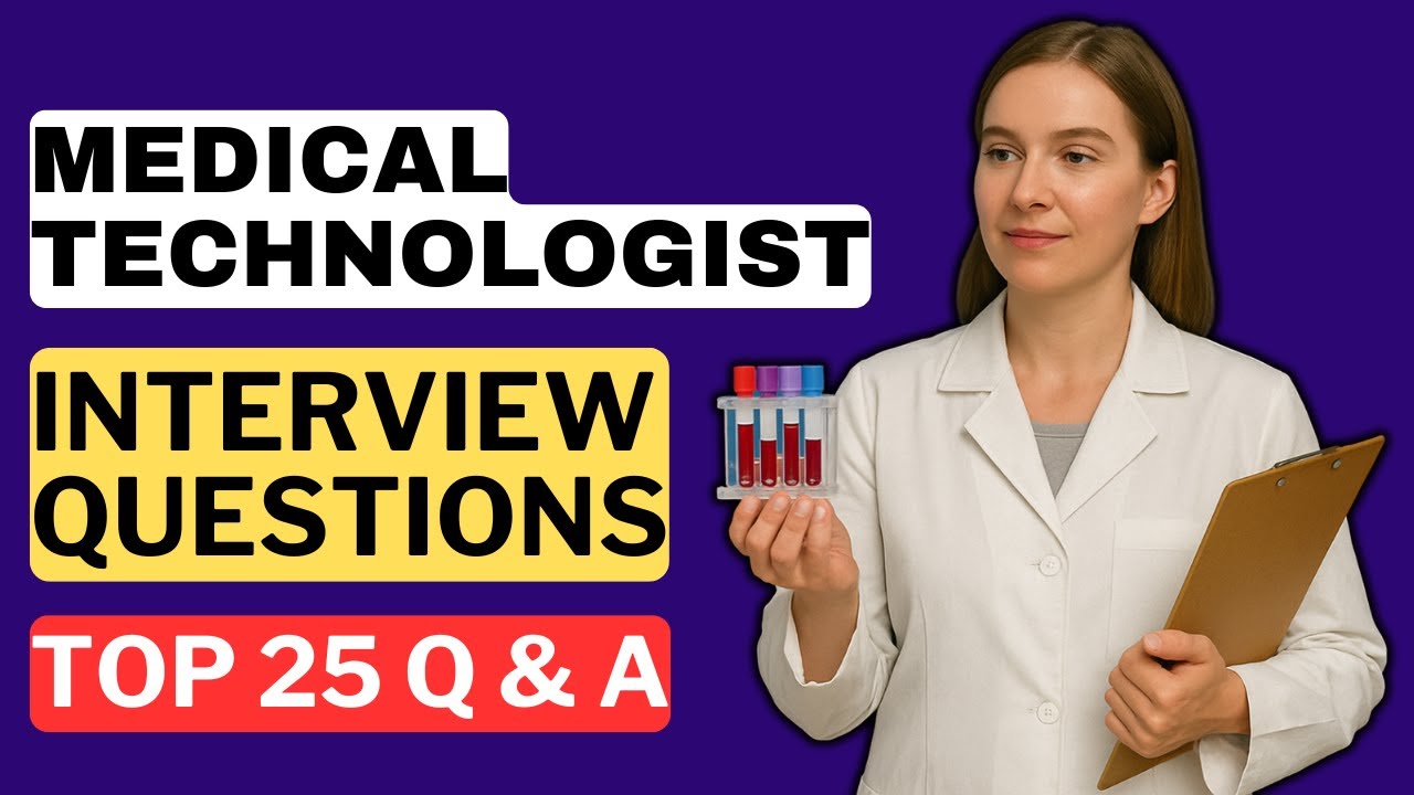 Medical Technologist Interview Questions and Answers | How to Pass a ...