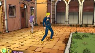 PS2 中文版 JOJO冒險野郎 第五部 黃金的旋風 1-2 與布加拉提的再次對決