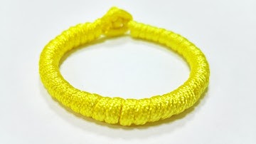CÁCH TẾT VÒNG ĐEO TAY ĐƠN GIẢN NHẤT - Handmade kitty, Macrame bracelet