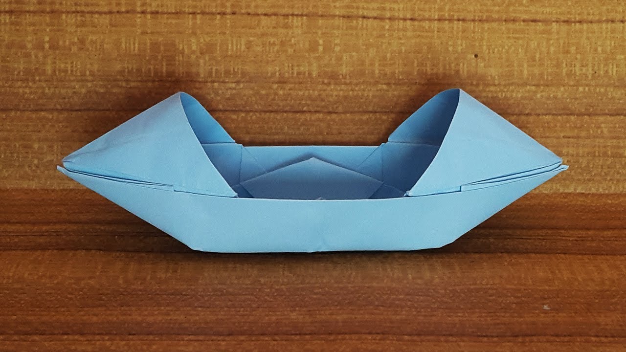 How to Make Paper Boat Origami Boat Step by Step Tutorial Origami