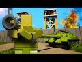 EPIC LEGO BASE & TANK BATTLE! - Brick Rigs Multiplayer Roleplay
