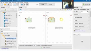 K- nearest neighbour classification using rapid miner