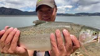Cheese Power Bait - Fishing at Eleven Mile Reservoir in Lake George, Colorado