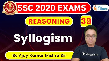 2:00 PM - SSC 2020 Exam | Reasoning by Ajay Mishra | Syllogism