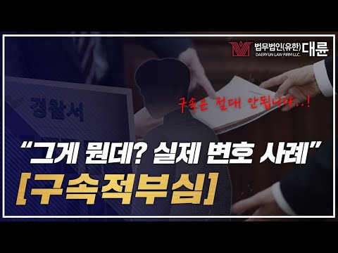 구속적부심이 뭐길래? 실제 변호 사례 확인하세요 (구속적부심이란,변호사,변호사,구속되면)