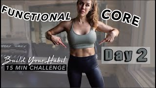Functional Core - 15 min challenge - Workout 2 of 5